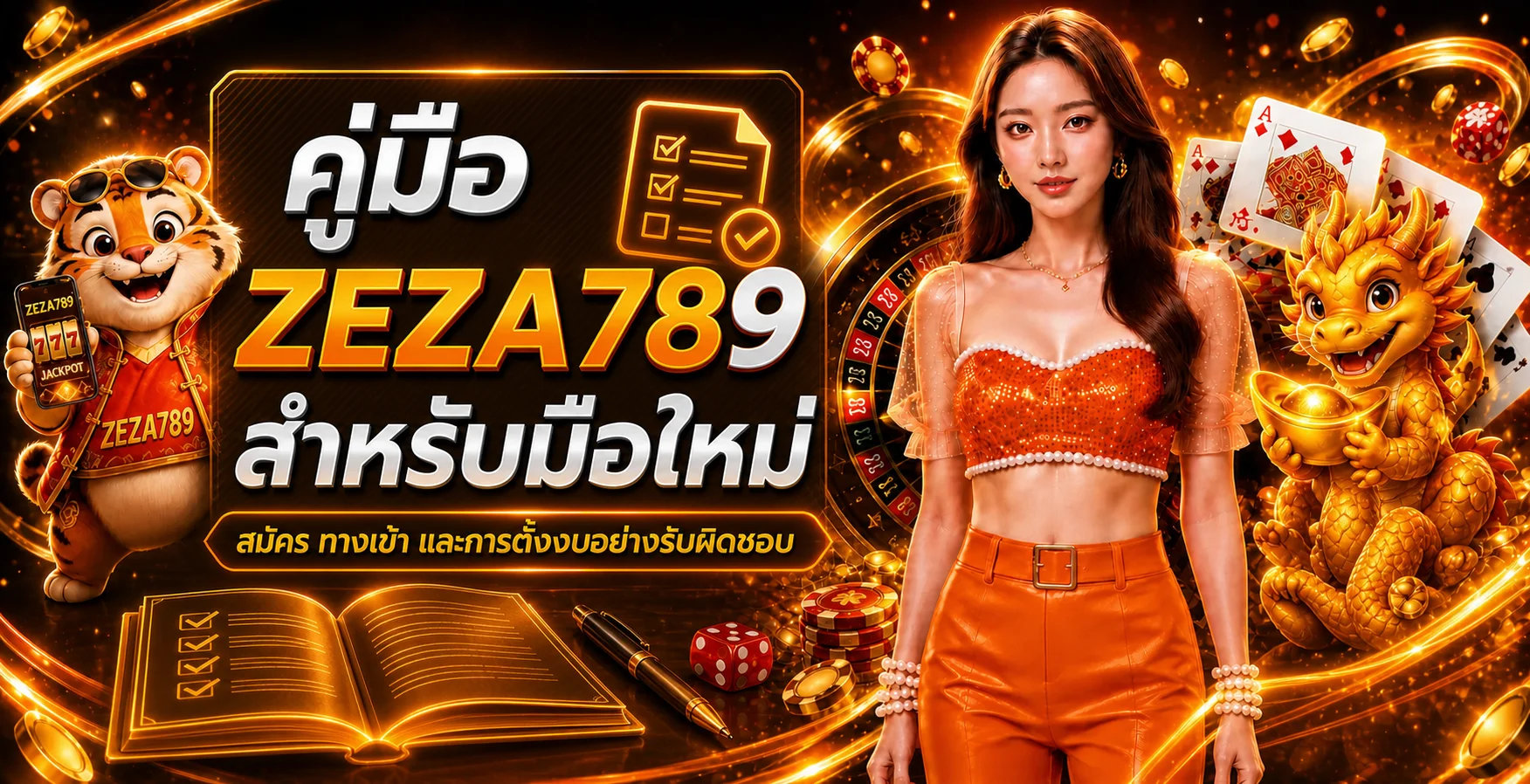 ZEZA789 คู่มือมือใหม่ | สมัคร ทางเข้า และตั้งงบ